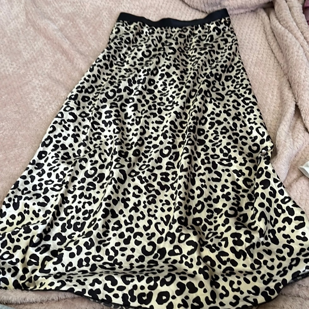 Leopard print small Victoria’s Secret skirt